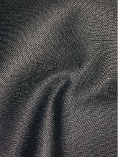 XX-FSSY/YULG  C/N 88/12 FR HRC anti-static satin fabric 16S*10S 350GSM 45度照